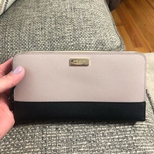 Kate Spade Beige and Black wallet